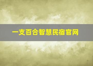 一支百合智慧民宿官网