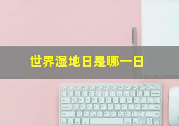 世界湿地日是哪一日