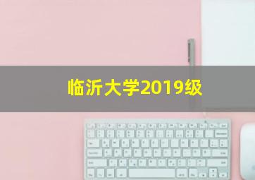 临沂大学2019级