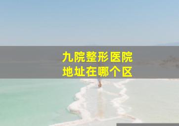 九院整形医院地址在哪个区