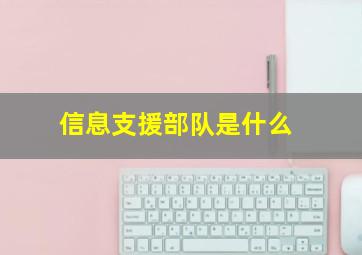 信息支援部队是什么