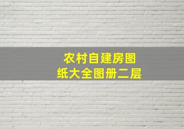 农村自建房图纸大全图册二层