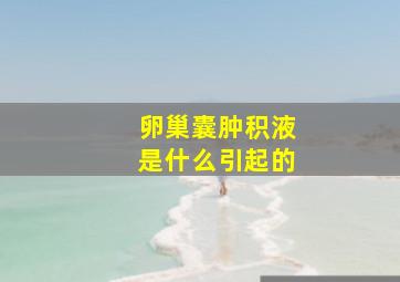 卵巢囊肿积液是什么引起的