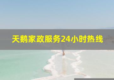 天鹅家政服务24小时热线