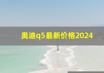 奥迪q5最新价格2024