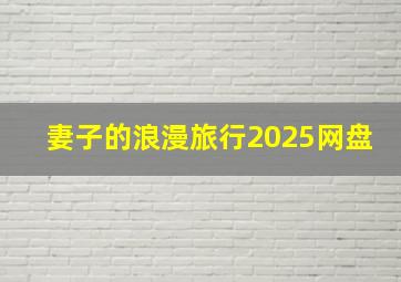 妻子的浪漫旅行2025网盘