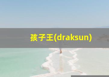 孩子王(draksun)