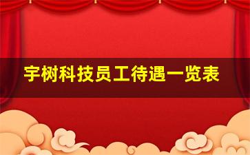 宇树科技员工待遇一览表