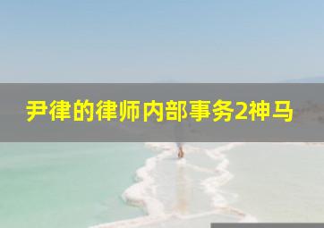 尹律的律师内部事务2神马