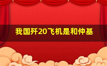 我国歼20飞机是和仲基