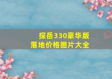 探岳330豪华版落地价格图片大全