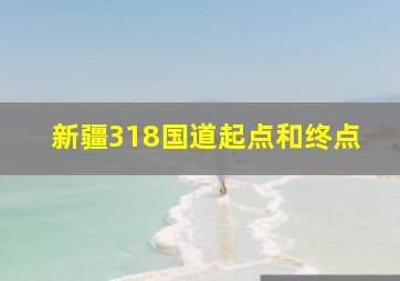 新疆318国道起点和终点