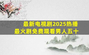 最新电视剧2025热播最火剧免费观看男人五十