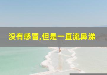 没有感冒,但是一直流鼻涕