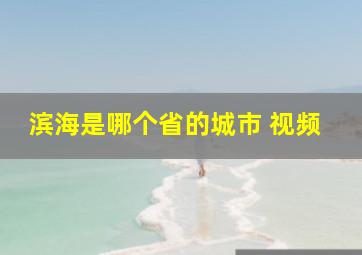 滨海是哪个省的城市 视频