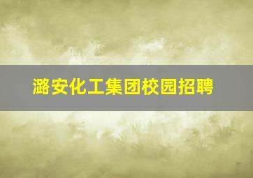 潞安化工集团校园招聘