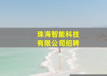 珠海智能科技有限公司招聘