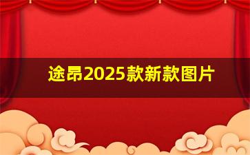 途昂2025款新款图片