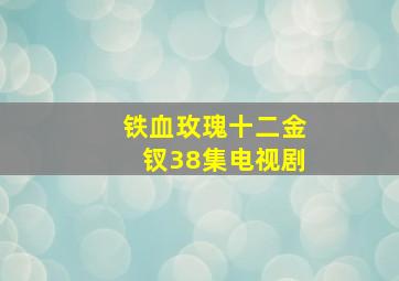 铁血玫瑰十二金钗38集电视剧