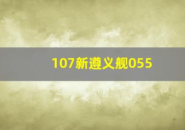 107新遵义舰055