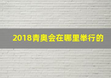 2018青奥会在哪里举行的