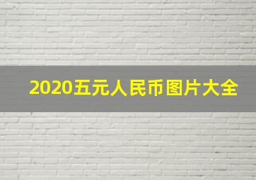 2020五元人民币图片大全