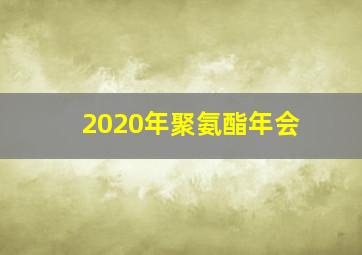 2020年聚氨酯年会