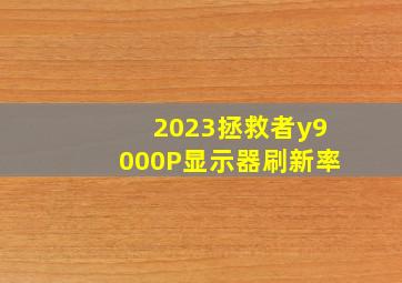 2023拯救者y9000P显示器刷新率