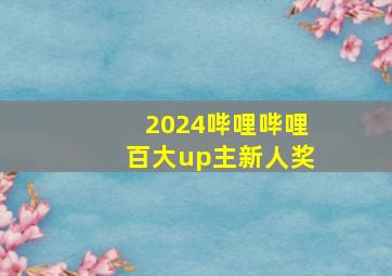 2024哔哩哔哩百大up主新人奖