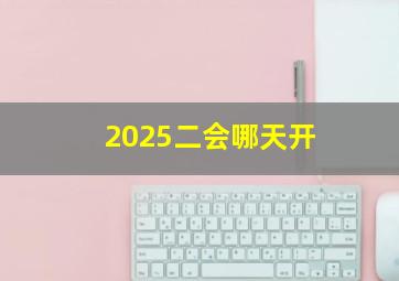 2025二会哪天开