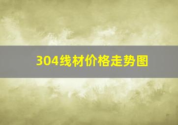 304线材价格走势图