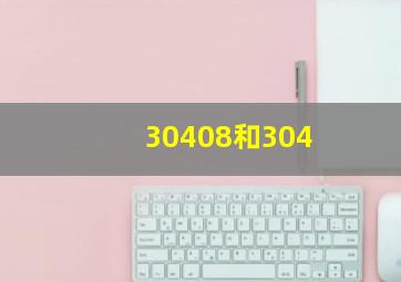 30408和304