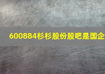 600884杉杉股份股吧是国企