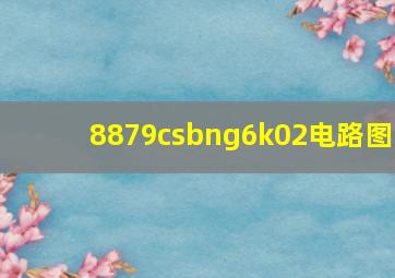 8879csbng6k02电路图