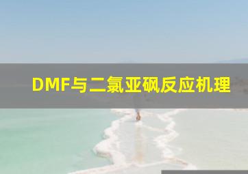 DMF与二氯亚砜反应机理