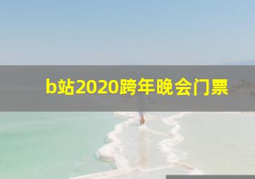 b站2020跨年晚会门票