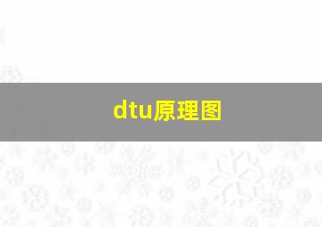 dtu原理图