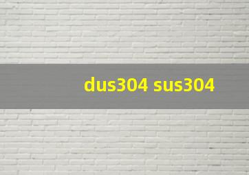 dus304 sus304