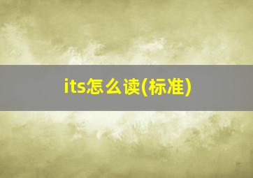 its怎么读(标准)