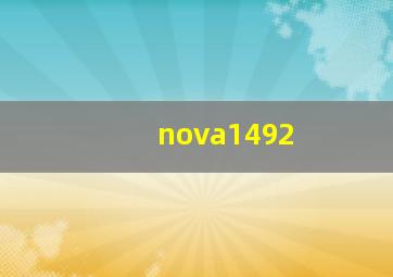 nova1492