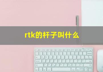 rtk的杆子叫什么