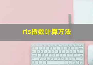 rts指数计算方法