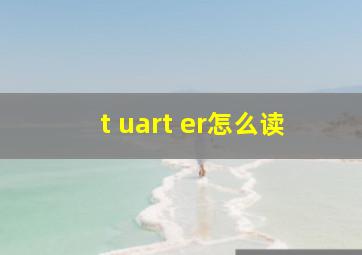 t uart er怎么读